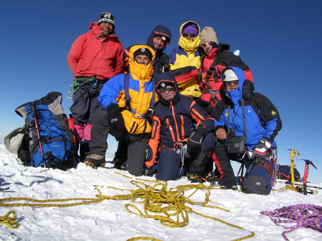 Huascaran Besteigung Gipfel Huascaran, 6768m