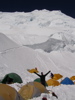 Huascaran Besteigung Hochlager La Garganta 5950m am Huascaran