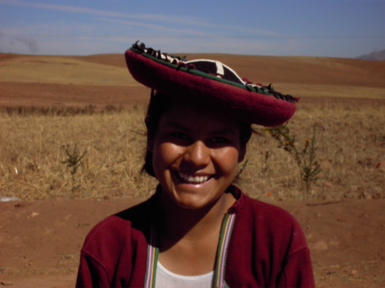 39 Mädchen in Chinchero