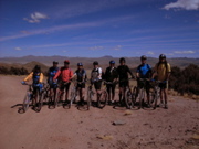 33 Gruppenbild über dem Altiplano bei Lampa