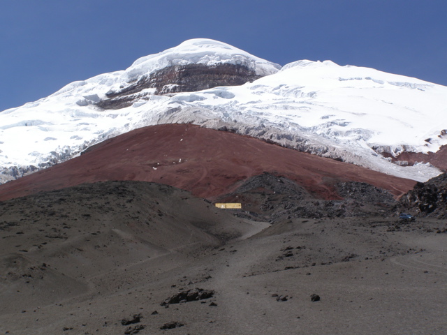 Cotopaxi Hüttenaufstieg